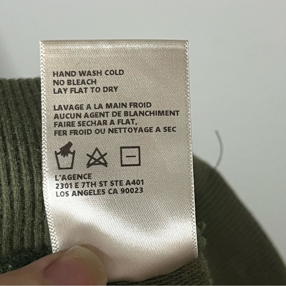 L’Agence size small modal spandex blend pull on soft jogger - Picture 7 of 9